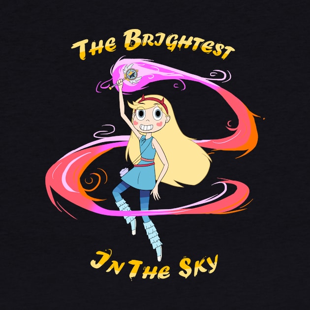 star vs the forces of evil - The Brightest Star in the sky by Ink_Dot